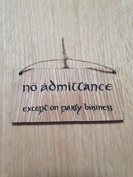 Lasercut wooden sign. Party Business sign - Unique Gift