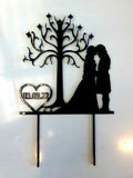 Wedding Cake Topper - Can be personalised - Lord of The Rings
