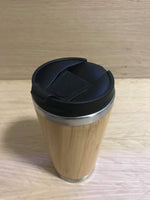 Lasercut Travel Mug   - Bamboo Eco Friendly  - Ironman I love you 3000 - Unique Gift