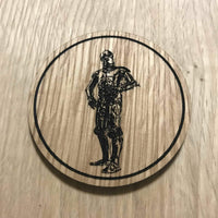 Laser cut wooden coaster. Star Wars Droid C 3PO - Unique Gift lasercut