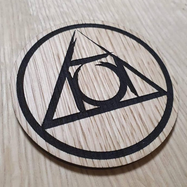 Laser cut wooden coaster. Guild ball Alchemists - Unique Gift lasercut