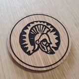 Laser cut wooden coaster. Bioshock vigor return to sender - Unique Gift lasercut