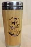 Lasercut Travel Mug - Bamboo Eco Friendly - fallout nuke cola - Unique Gift